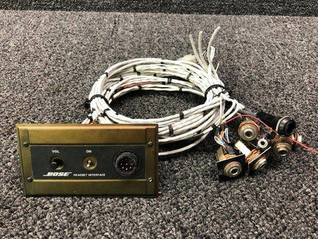 HI-BI Beech A36 Bose Headset Interface W/ Jacks (Volts: 28) BAS Part Sales | Airplane Parts