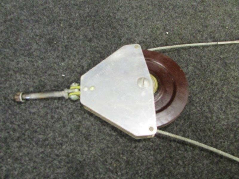 35-524245 Beechcraft K35 Bracket Assy Rudder Balance Cable Pulley BAS Part Sales | Airplane Parts
