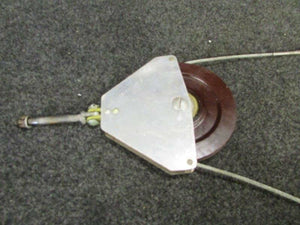 35-524245 Beechcraft K35 Bracket Assembly Rudder Balance Cable Pulley