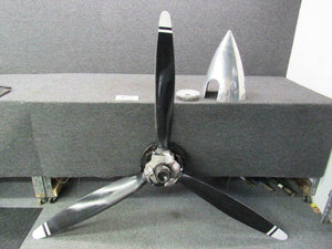 3AF34C92-P McCauley 3 Blade Propeller W/ Spinner, De-ice Ring, Bulkhead, & Logs