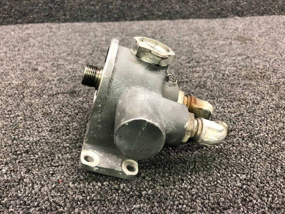 54J21078 Lycoming TIO-540-AE2A Oil Filter Adapter Assembly