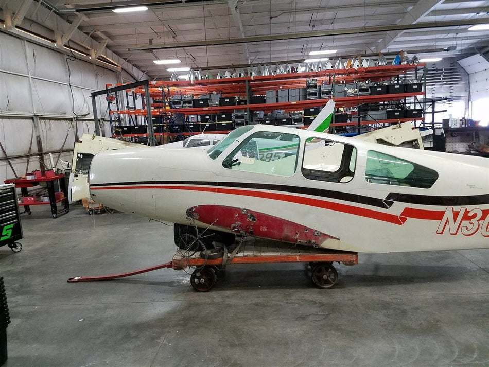 Beechcraft 95-C55 Fuselage w Data Tag, Airworthiness, and Logs