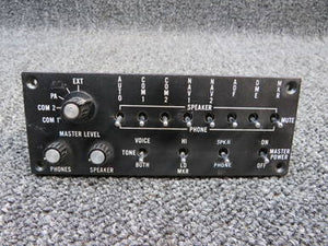 09219 Piper Tel-Instruments Audio Selector Panel (C20)