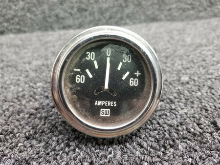 424787 Stewart Warner Ammeter Indicator (CORE) BAS Part Sales | Airplane Parts