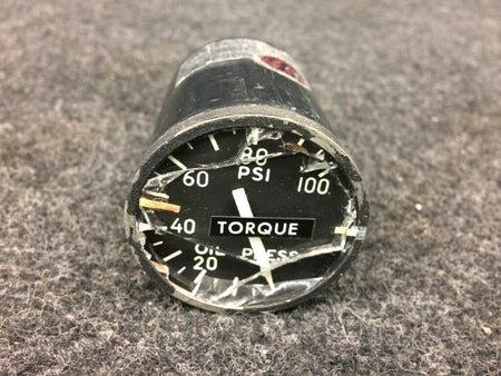 205-075-158-1 Pressure Indicator (0-100 PSI, Volts: 28) (CORE) BAS Part Sales | Airplane Parts