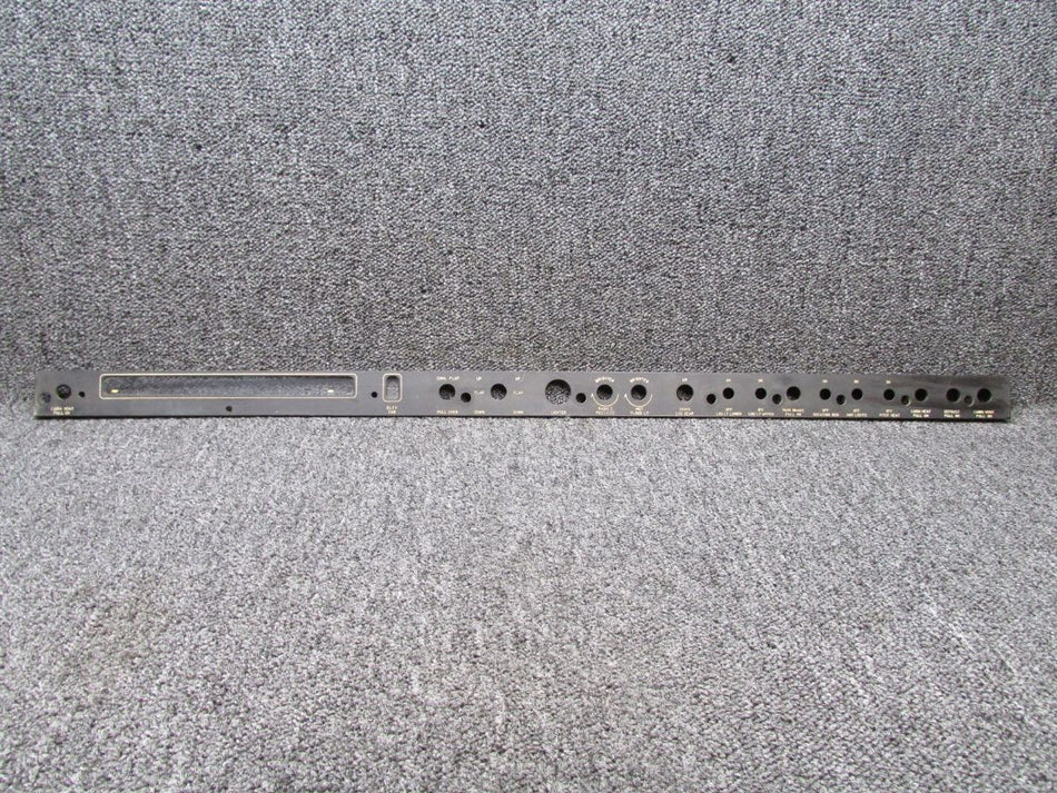 35-324404-1 Beech V-35 Placard Upper Control Panel