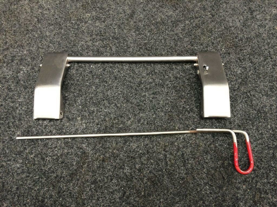 35-415312-3 & 35-410316 Beech V-35 Handle Assy Window LH W/ Pin BAS Part Sales | Airplane Parts