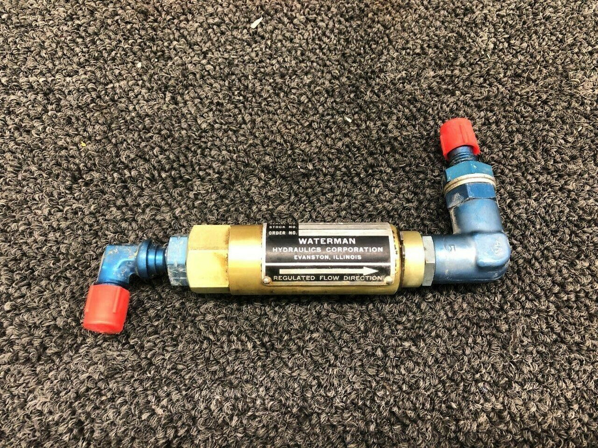 1968-4-0 Aero Commander 680FL Waterman Valve Hydraulic Flow BAS Part Sales | Airplane Parts