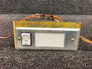 6860239-175, 1495 Aero Commander 680FL Cockpit Light Assembly Overhead (28V)