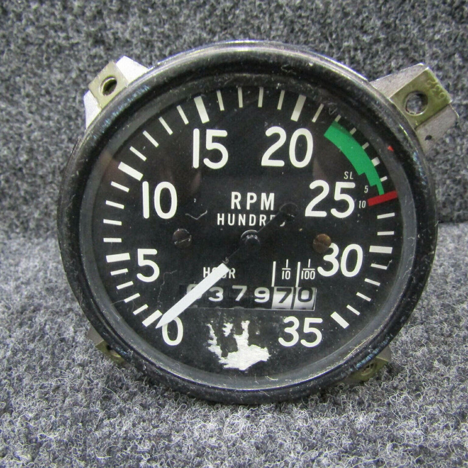 819945 Stewart Warner Tachometer (CORE) BAS Part Sales | Airplane Parts