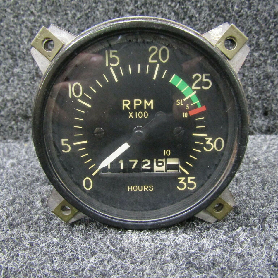 824271 Stewart Warner Tachometer (CORE) BAS Part Sales | Airplane Parts
