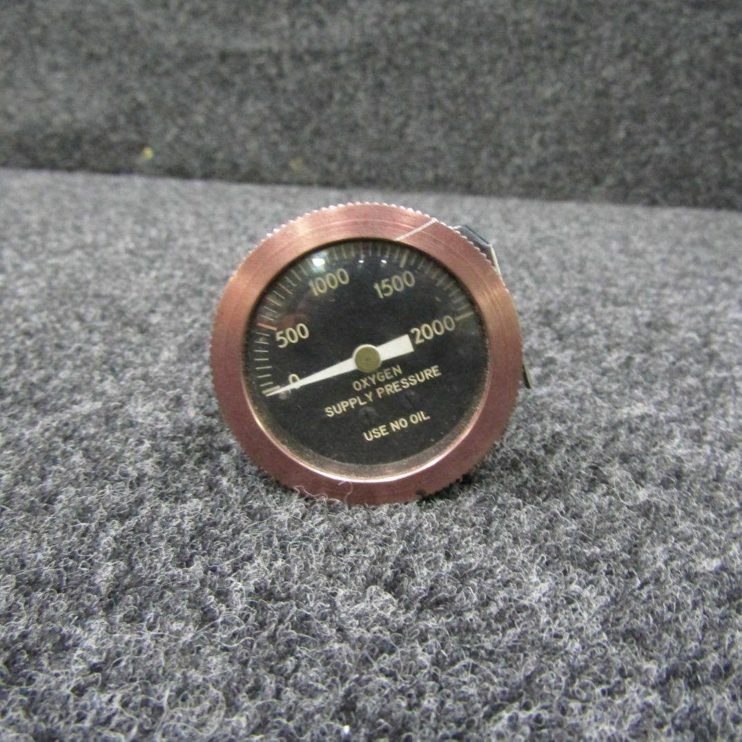 800435 Oxygen Supply Gauge (C20) BAS Part Sales | Airplane Parts