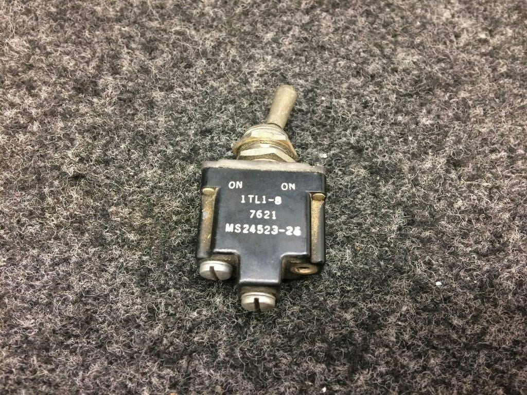 MS24523-26 Rockwell 112TC Toggle Switch (Volts: 14) BAS Part Sales | Airplane Parts