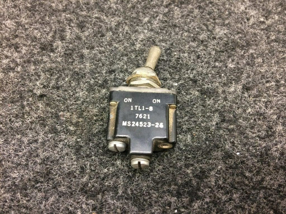 MS24523-26 Rockwell 112TC Toggle Switch (Volts: 14) BAS Part Sales | Airplane Parts