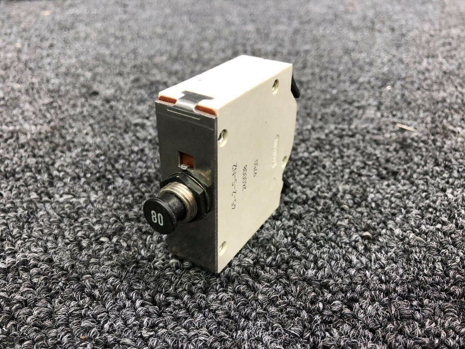 45-2-S-N2 80 Amp E.T.A Circuit Breaker (Volts: 28) BAS Part Sales | Airplane Parts