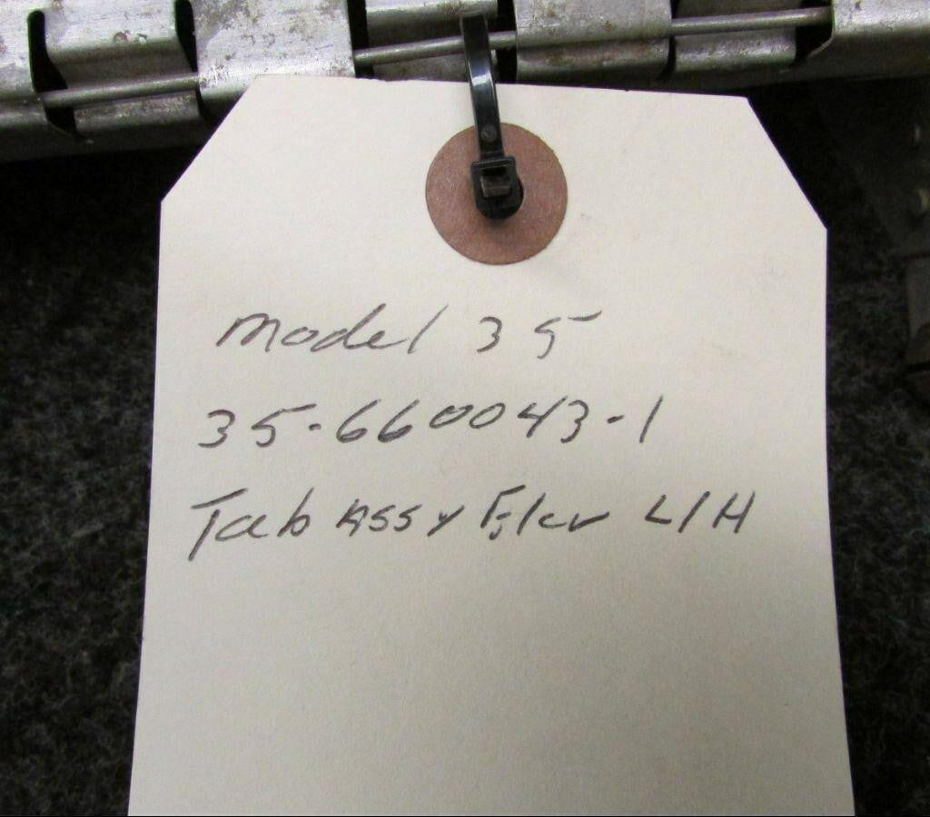 35-660043-1 Beech 35 Tab Assembly Elevator LH (SA) BAS Part Sales | Airplane Parts