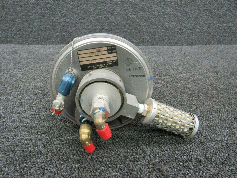 Dukes Inc 4663-00 Aerostar 601P Dukes Inc Outflow Valve