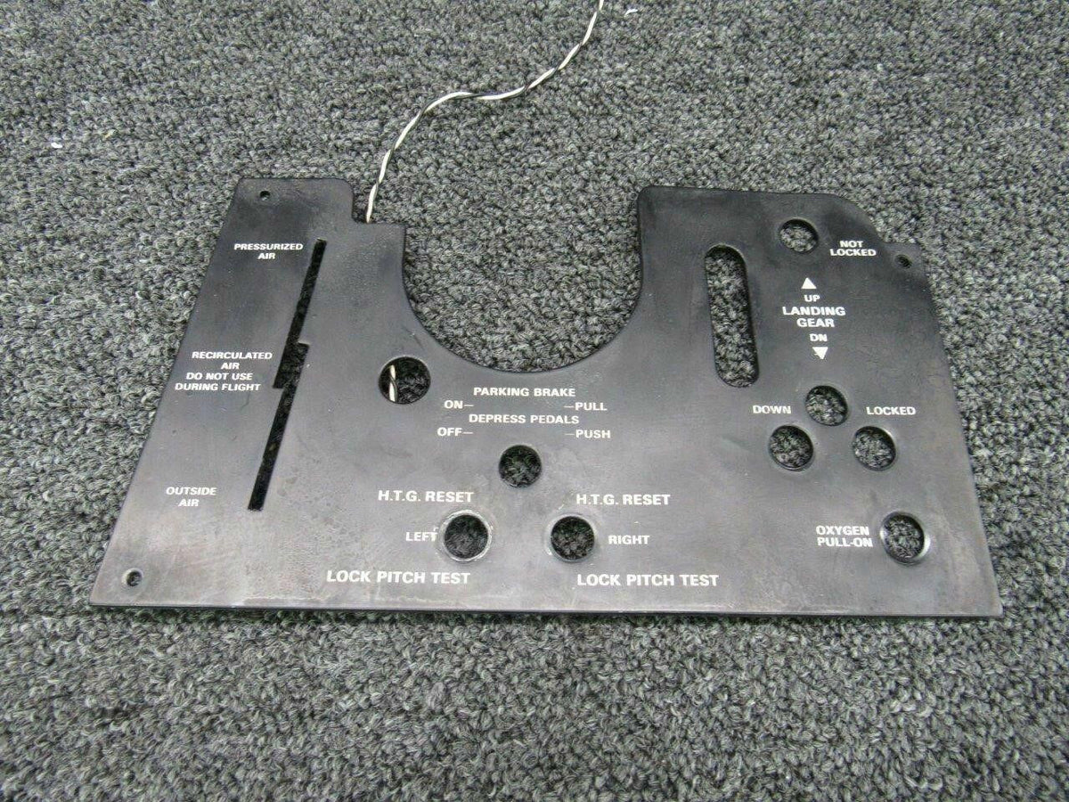 50070-002 Piper PA-31T Astronics Panel Electroluminescent (Volts: 28) BAS Part Sales | Airplane Parts