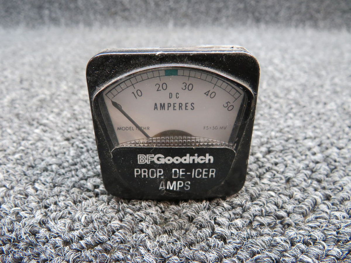 3E1886-4 Piper BF Goodrich Propeller De-Ice Ammeter (Amp: 0-50) (C20) BAS Part Sales | Airplane Parts