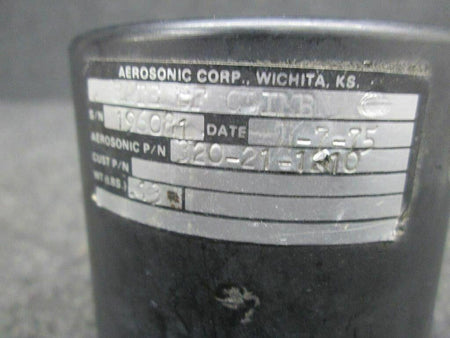 Aerosonic 320-21-1210 Aerosonic Vertical Speed Indicator Poor