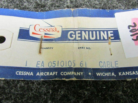 Cessna 0510105-61 Cessna Cable Flap Direct LH Lwr NEW SA
