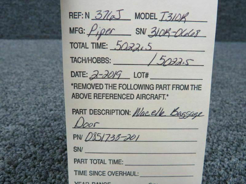 Cessna 0851738-201 Cessna T310R Nacelle Baggage Door