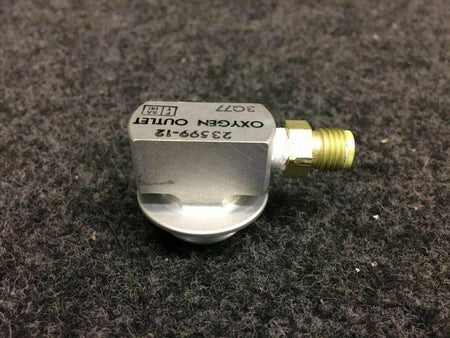 Piper 23599-12 Piper PA-31T Oxygen Assy Outlet