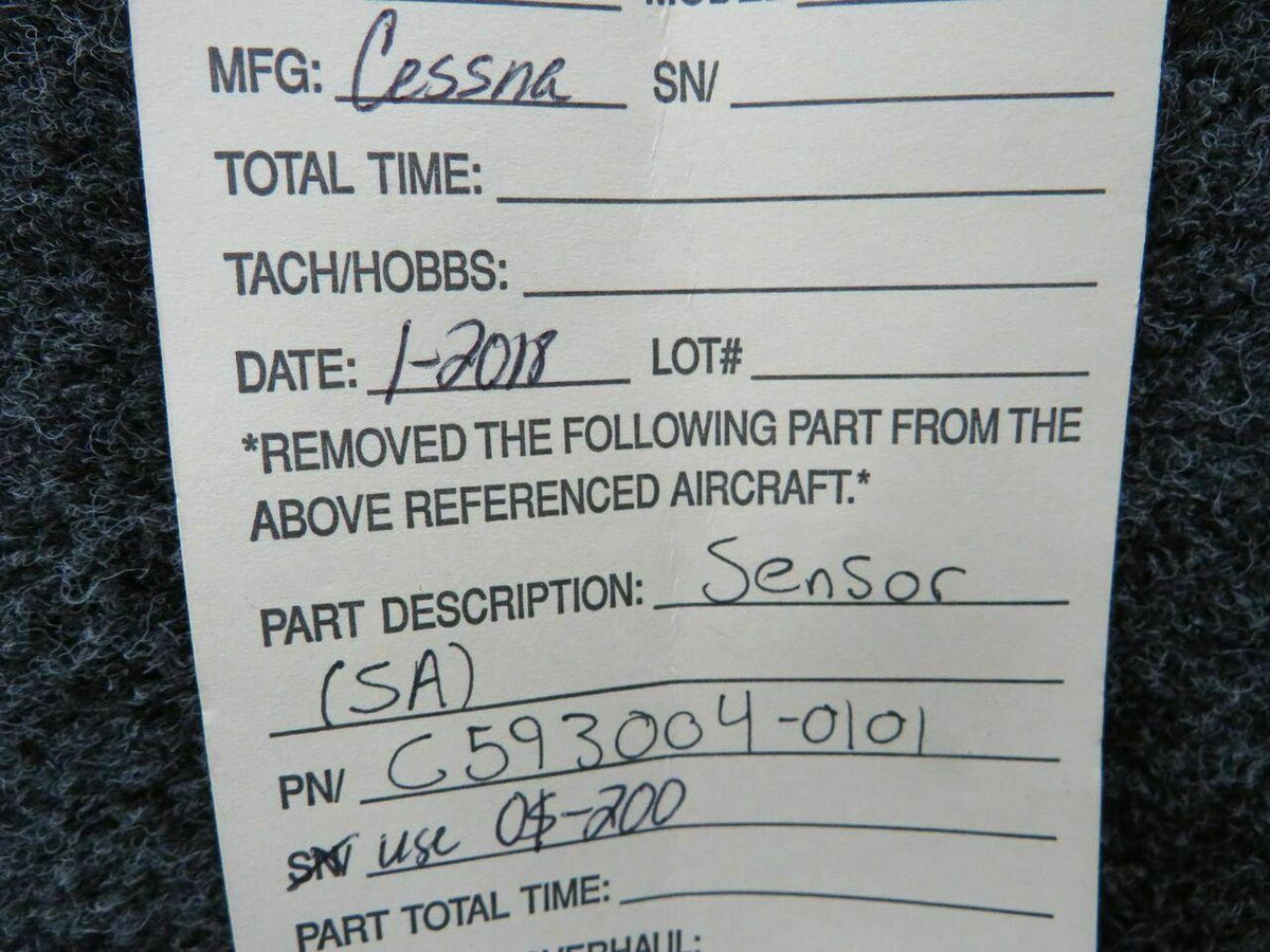 Cessna OS-200 Use C593004-0101 Cessna Sensor SA