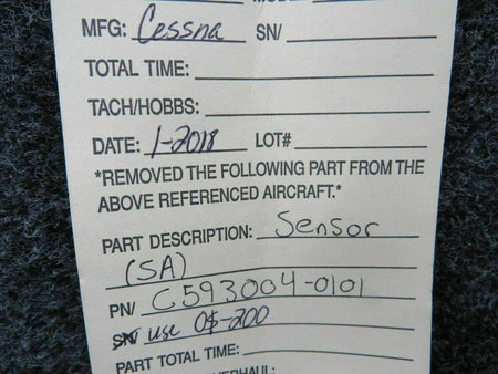 Cessna OS-200 Use C593004-0101 Cessna Sensor SA