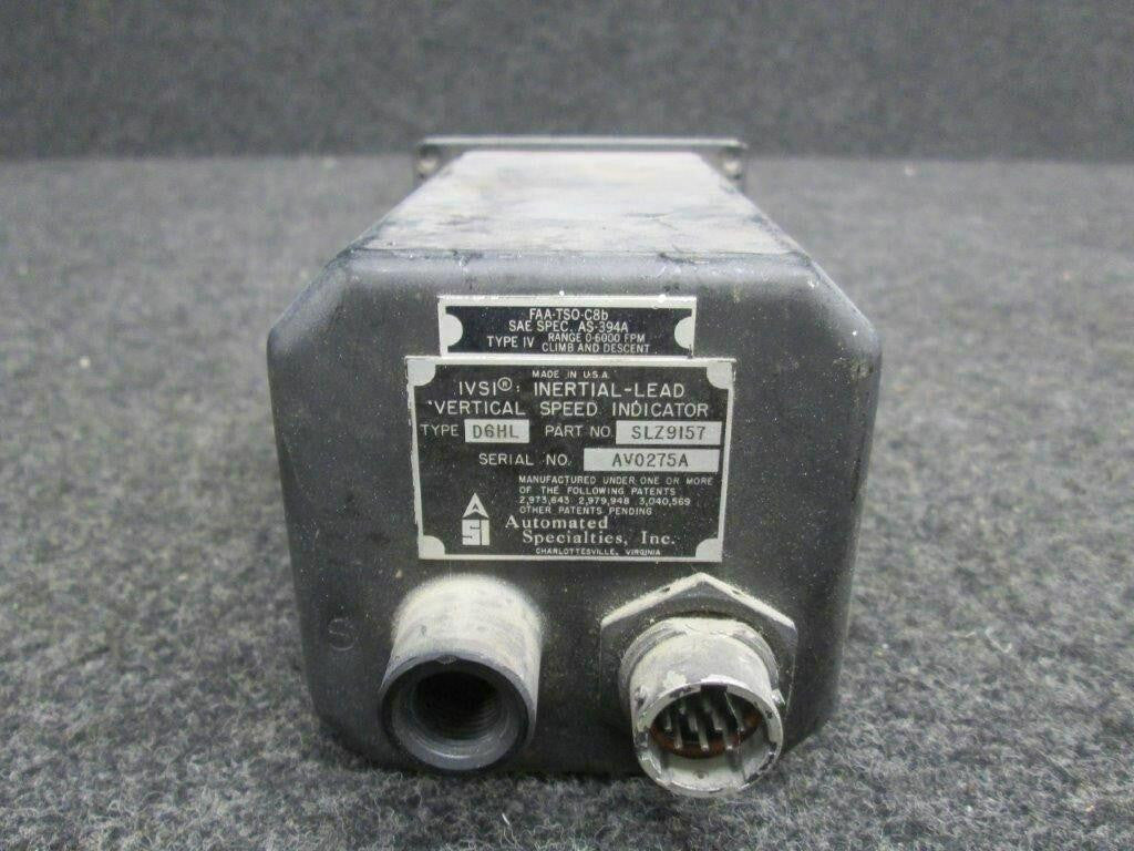 Does Not Apply SLZ9157 Automated Vertical Speed Indicator Good