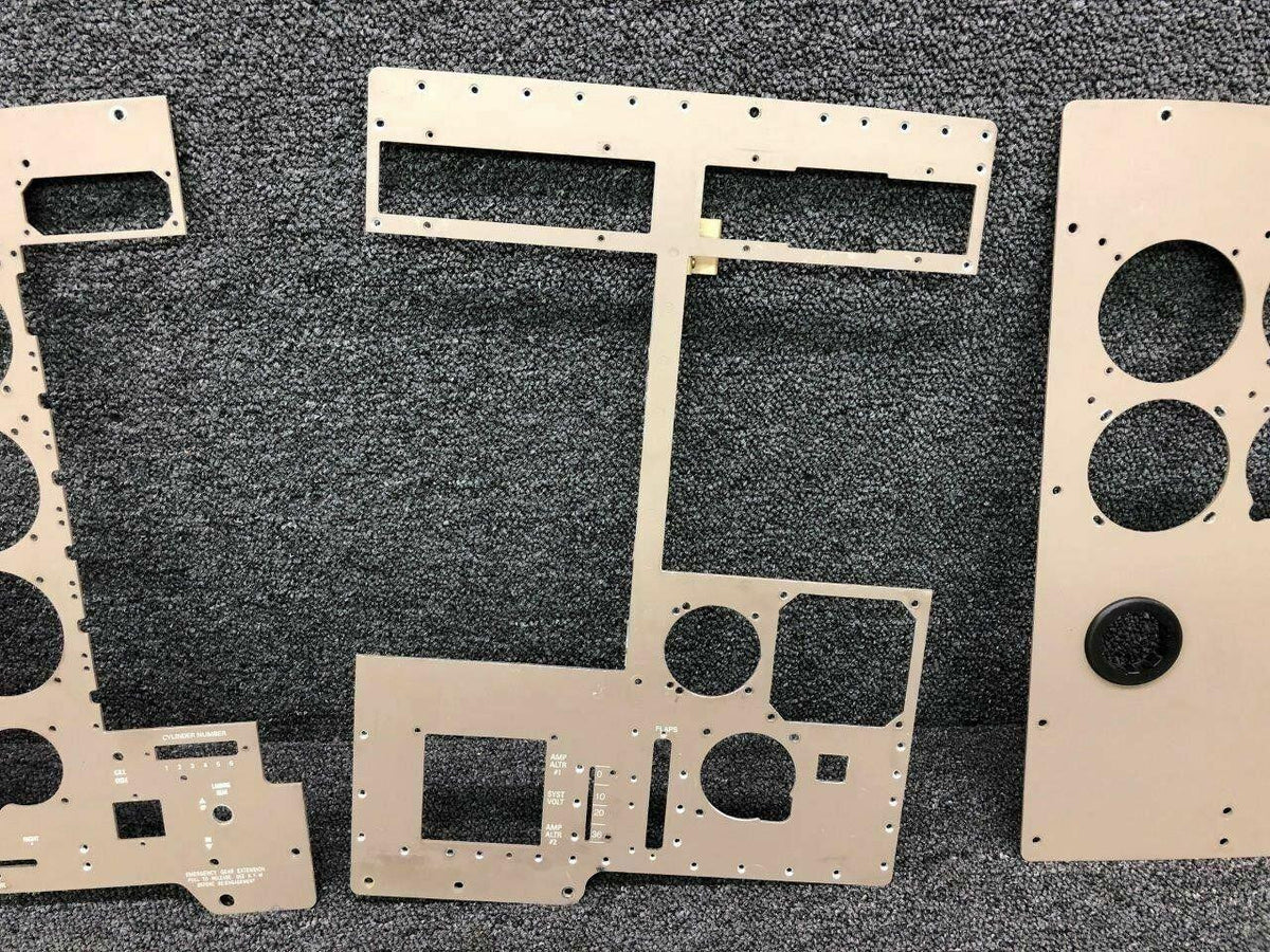 101337-002 / 101337-006 / 101337-004 Piper PA46-350P Instrument Panel Set BAS Part Sales | Airplane Parts