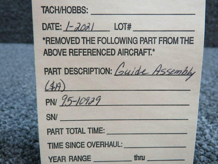 Does Not Apply 95-10929 Guide Assembly W/ Serviceable Tag SA
