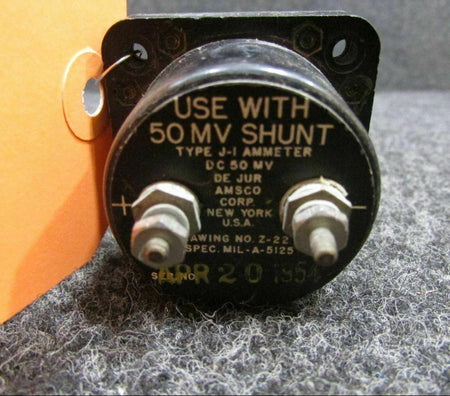 Does Not Apply J-1 De Jur Amsco Corp Lead Ammeter Indicator