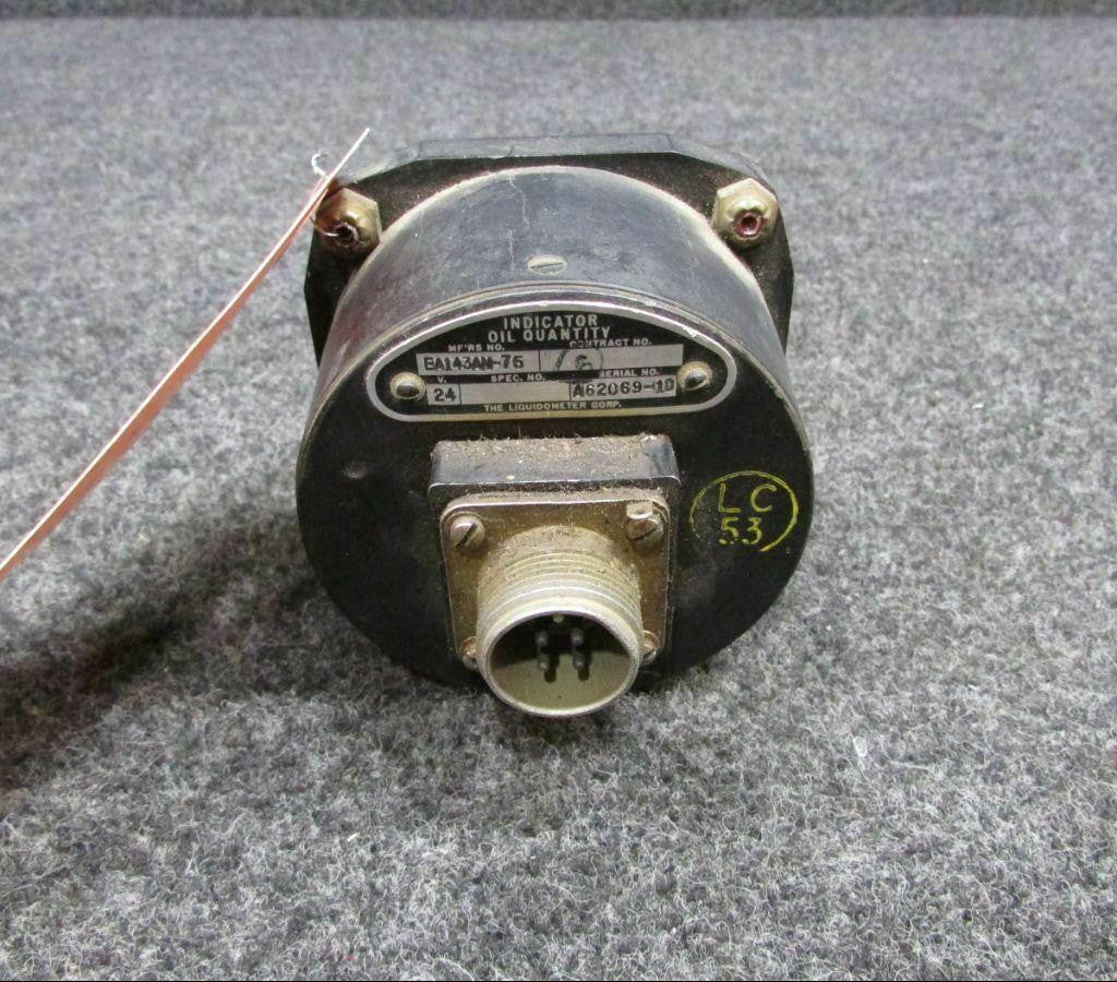Does Not Apply EA143AN-75 Liquidometer Fuel Quantity Indicator