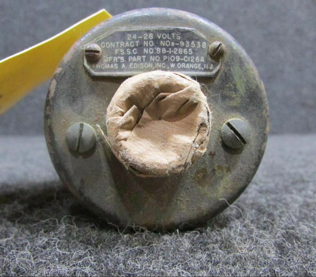 Does Not Apply P109-C126A TA Edison Temperature Indicator Volts 24/28 CORE