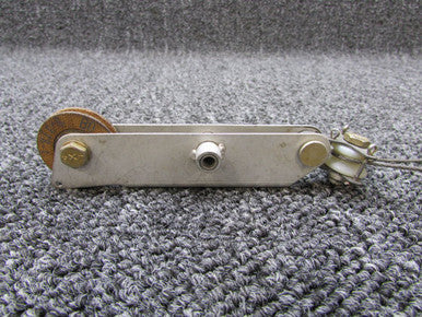 0713070-35, 1260505-417 Cessna Parking Brake Bellcrank with Pulleys and Cable