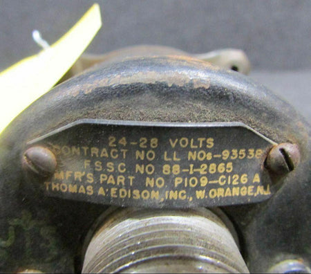 Does Not Apply P109-C126-A TA Edison Temperature Indicator CORE