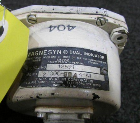 Bendix 2100-92-A4-A1 Bendix Dual Magnesyn Oil Ind CORE