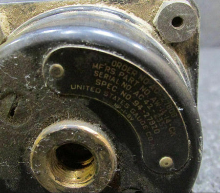 Does Not Apply AW-1 7/8-15-CK US Gauge Oil Pressure Automatic Pilot Ind