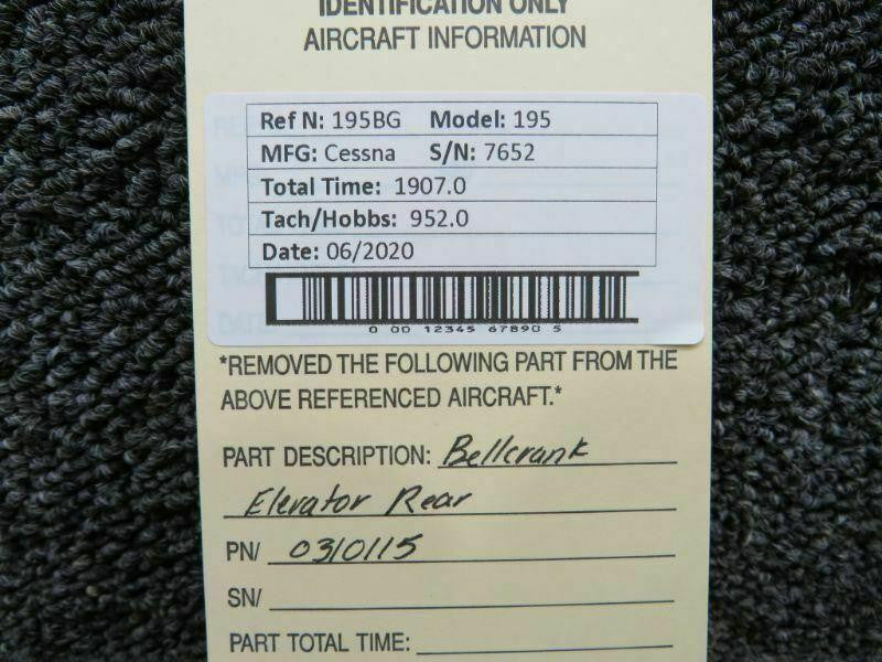 Cessna 0310115 Cessna 195 Elevator Rear Bellcrank