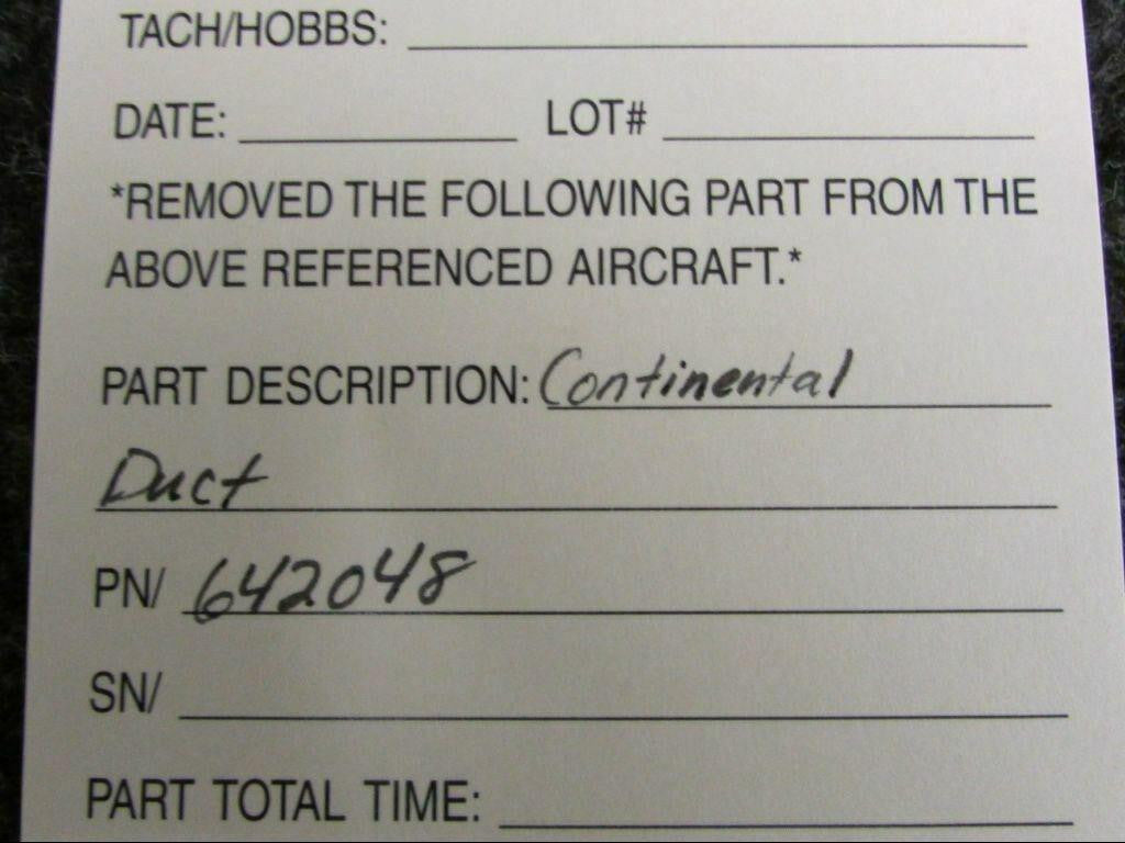 Continental 642048 Continental Duct Assembly SA
