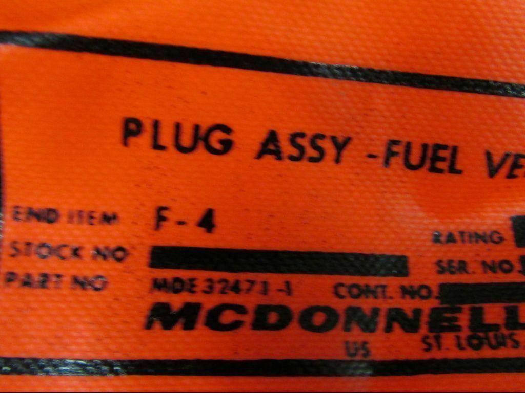 MDE32471-1 Boeing Plug Assembly Vent  (SA) BAS Part Sales | Airplane Parts