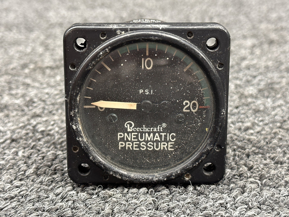22-112-03-3 (Alt: 50-380105-3) Edo Aire Pneumatic Pressure Indicator