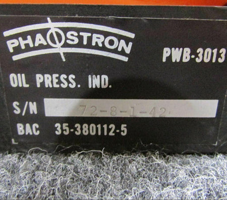 Does Not Apply 35-380112-5 USE PWB-3013 Phaostron Oil Press Ind