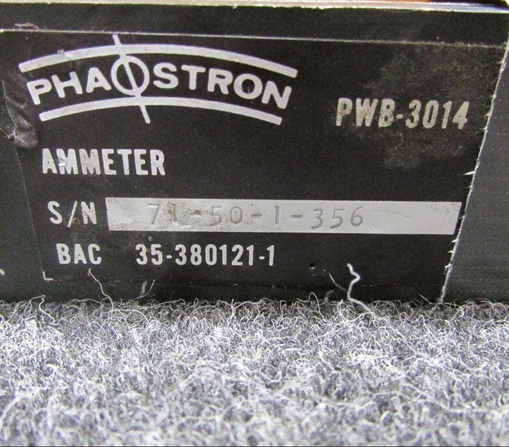 Does Not Apply 35-380121-1 USE PWB-3014 Phaostron Ammeter Indicator