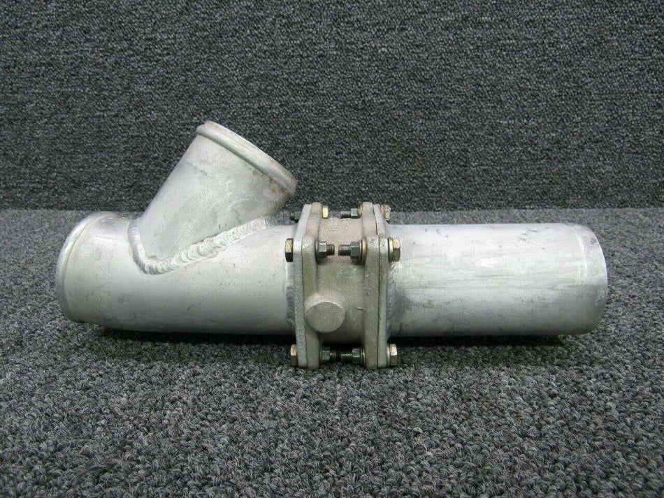Cessna 5117124-1 / 5117258-12 Cessna 421B Duct and Outlet Cabin Pressure W/ Valve RH
