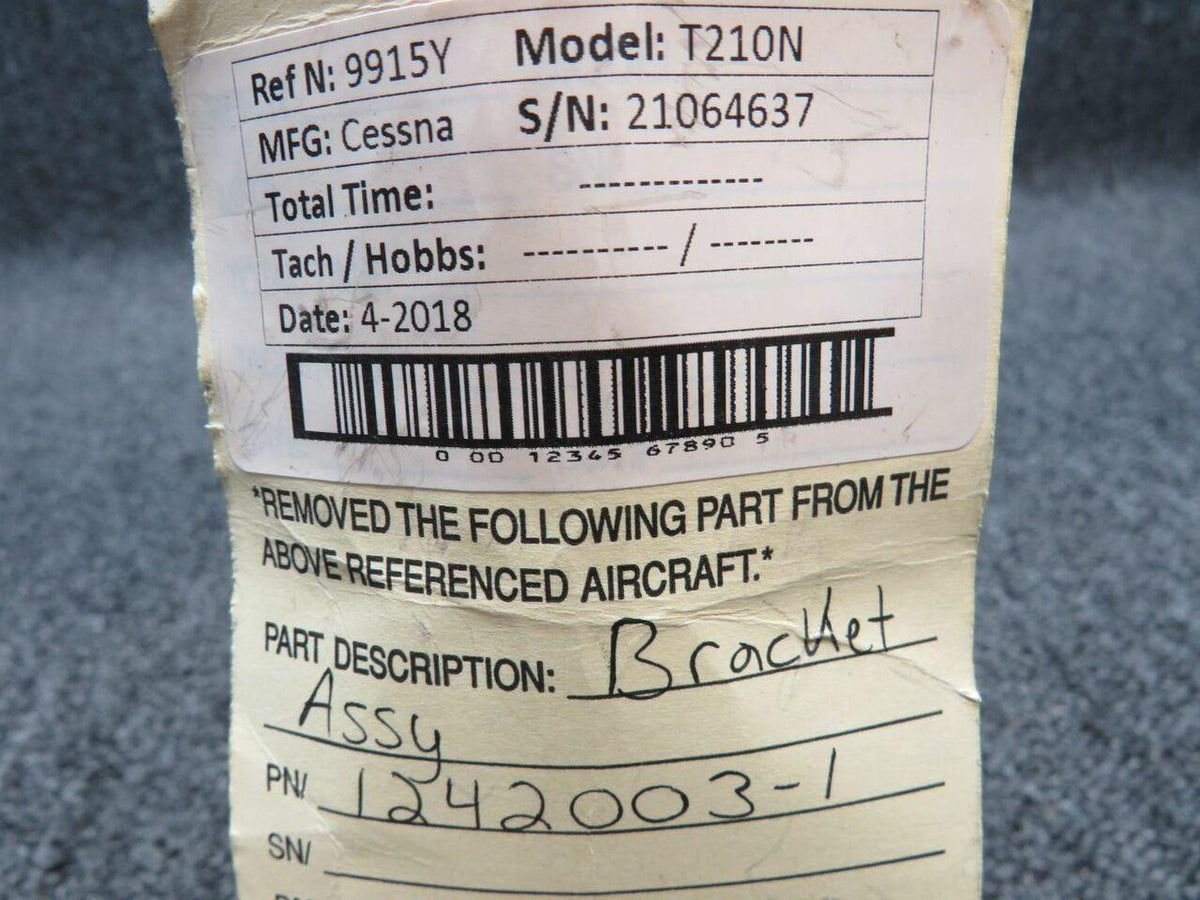 Cessna 1242003-1 Cessna Citation 500 Bracket Assy