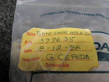 Does Not Apply 377635 Plate Shoe Hold Down SA