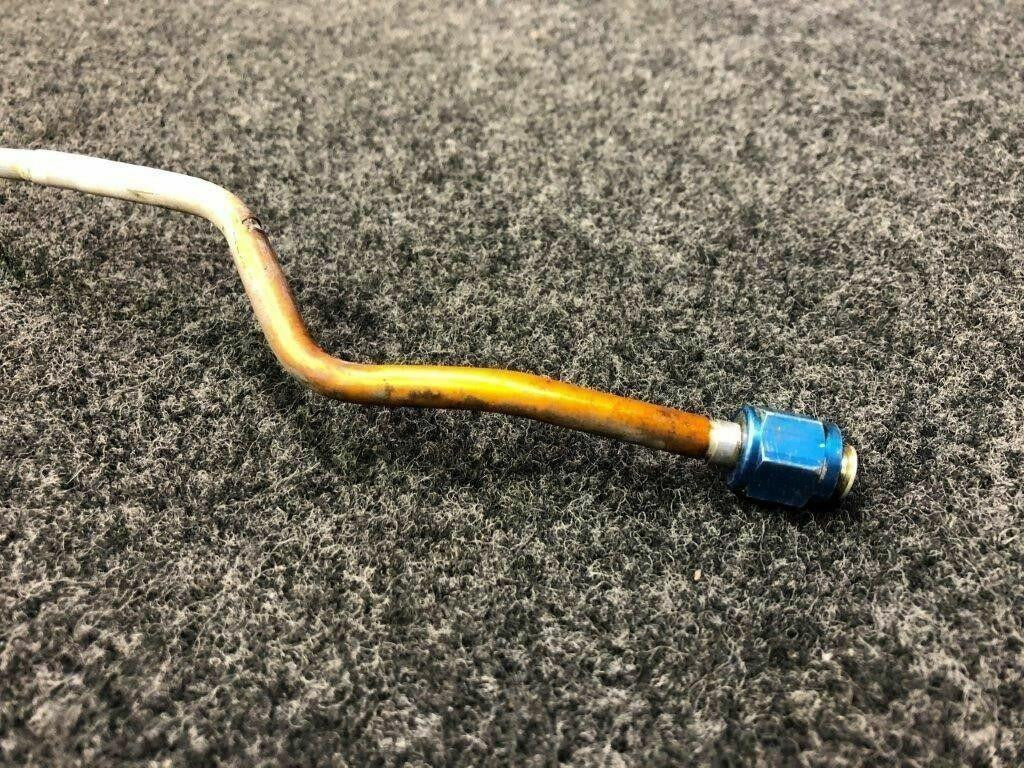 1500106-9 Cessna 337 Main Gear Brake Line LH BAS Part Sales | Airplane Parts