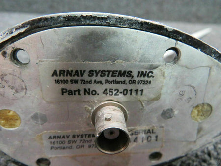ARNAV Arnav Systems Antenna P/N 452-0111